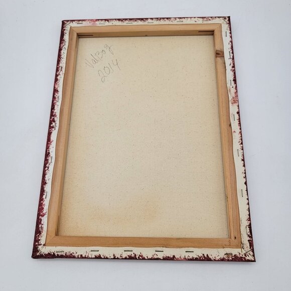 Val Bergman Art Pieces 3 Panels Triptych Tree - Picture 7 of 7